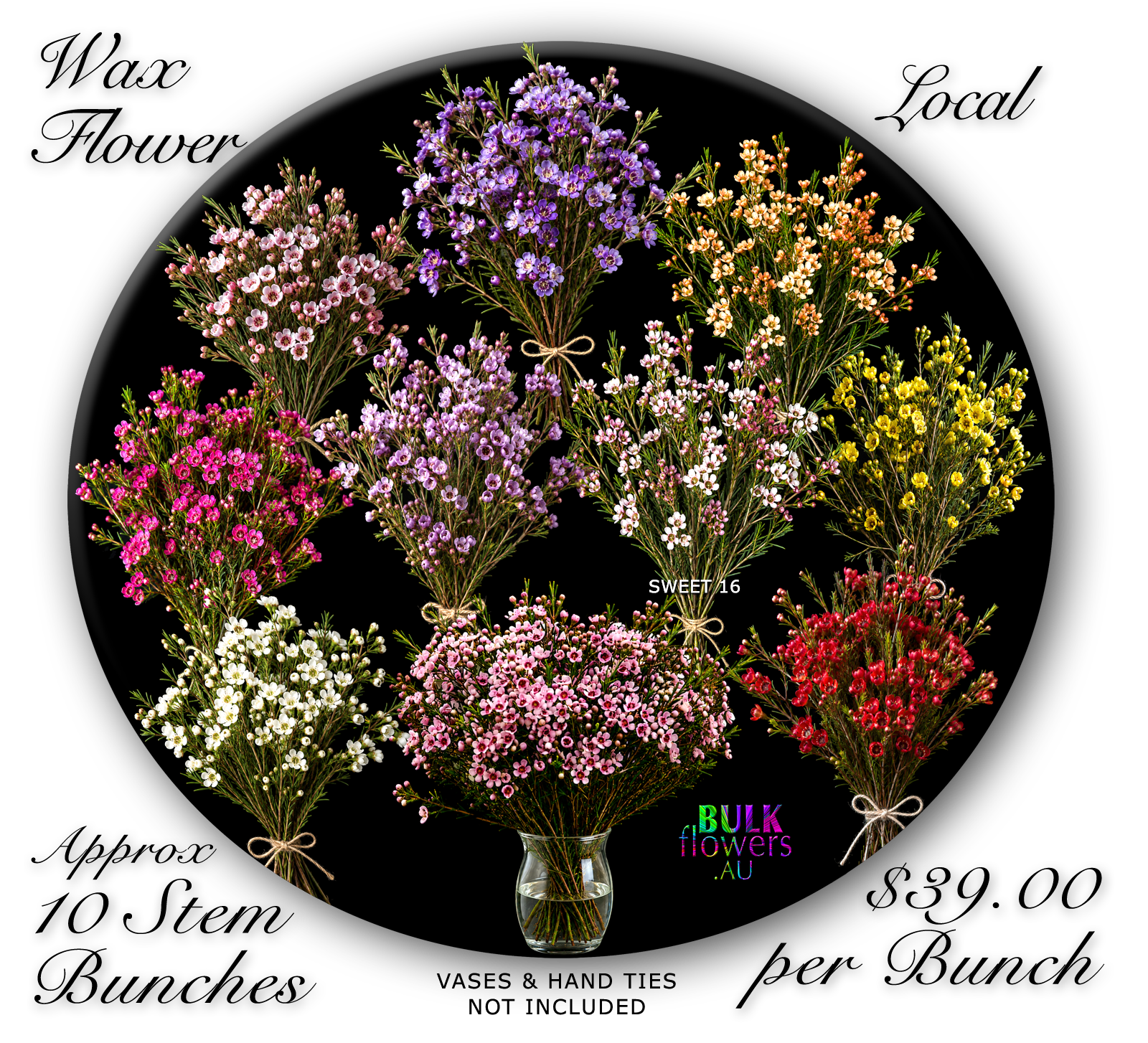 BULK FLOWERS WAX FLOWER BUDWAX